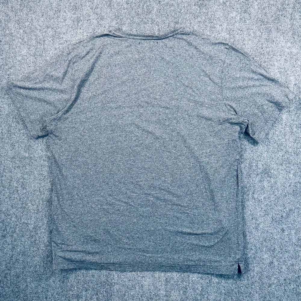 Buttercloth Men's 2XL Heather Grey Icy Cotton Rayon Blend T-Shirt Mint Infused - Picture 3 of 9